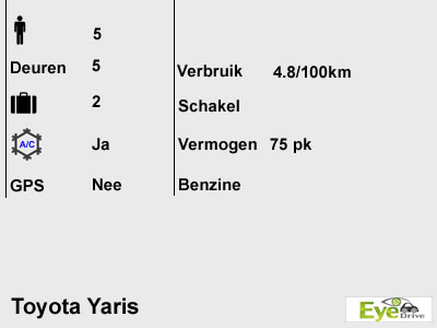 toyota yaris nl